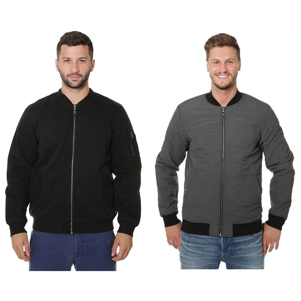 NWT|Vans Men's Overbrook Reversible Zippered Jacket, XL